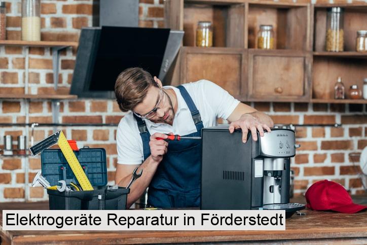 Elektrogeräte Reparatur in Förderstedt